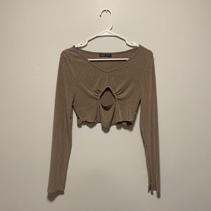 Long Sleeve Crop Top